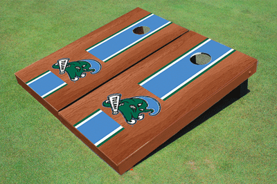 Tulane University Unci Rosewood Matching Long Stripe Cornhole Boards