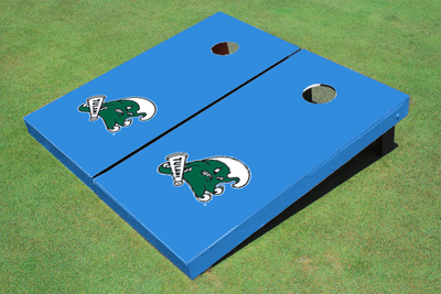 Tulane University Unci Matching Solid Cornhole Boards
