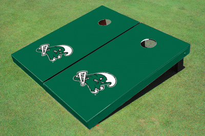 Tulane University Green Matching Solid Cornhole Boards