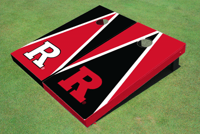 Rutgers University Alternating Triangle Cornhole Boards Rutgers University Alternating Triangle Cornhole Boards