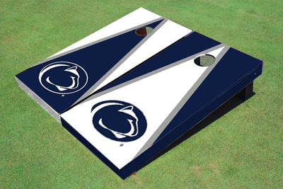 Penn State University Nittany Lions Alternating Triangle Cornhole Boards