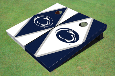 Penn State University Nittany Lions Alternating Diamond Cornhole Boards Penn State University Nittany Lions Alternating Diamond Cornhole Boards