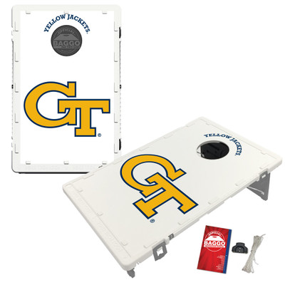 Georgia Tech Yellow Jackets Classic Baggo Portable 2x3 Bean Bag Toss Game Georgia Tech Yellow Jackets Classic Baggo Portable 2x3 Bean Bag Toss Game