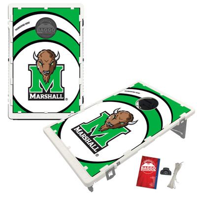 Marshall Thundering Herd Vortex Baggo Portable 2x3 Bean Bag Toss Game Marshall Thundering Herd Vortex Baggo Portable 2x3 Bean Bag Toss Game