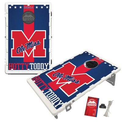 Ole Miss Rebels Fanatic Baggo Portable 2x3 Bean Bag Toss Game Ole Miss Rebels Fanatic Baggo Portable 2x3 Bean Bag Toss Game