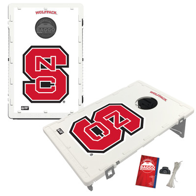 North Carolina NC State Wolfpack Classic Baggo Portable 2x3 Bean Bag Toss Game North Carolina NC State Wolfpack Classic Baggo Portable 2x3 Bean Bag Toss Game
