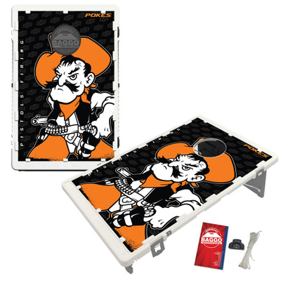 Oklahoma State Cowboys Fanatic Baggo Portable 2x3 Bean Bag Toss Game Oklahoma State Cowboys Fanatic Baggo Portable 2x3 Bean Bag Toss Game