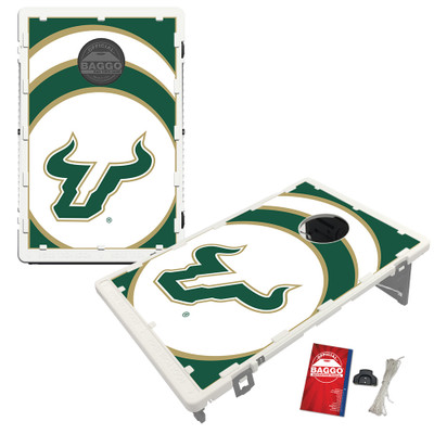 South Florida USF Bulls Vortex Baggo Portable 2x3 Bean Bag Toss Game South Florida USF Bulls Vortex Baggo Portable 2x3 Bean Bag Toss Game