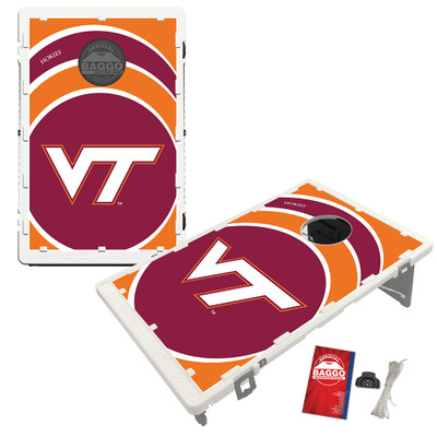 Virginia Tech Hokies Vortex Baggo Portable 2x3 Bean Bag Toss Game Virginia Tech Hokies Vortex Baggo Portable 2x3 Bean Bag Toss Game