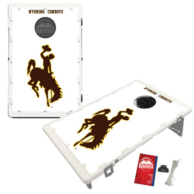Wyoming Cowboys Classic Baggo Portable 2x3 Bean Bag Toss Game Wyoming Cowboys Classic Baggo Portable 2x3 Bean Bag Toss Game