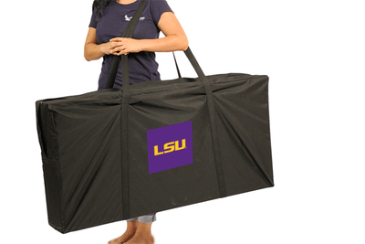Louisiana State University NCAA Licensed Cornhole Board Carrying Cases Louisiana State University NCAA Licensed Cornhole Board Carrying Cases