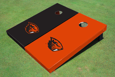 Oregon State University Alternating Solid Cornhole Boards Oregon State University Alternating Solid Cornhole Boards