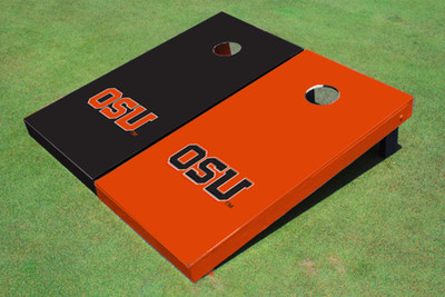 Oregon State University "OSU"Alternating Solid Cornhole Boards Oregon State University "OSU"Alternating Solid Cornhole Boards