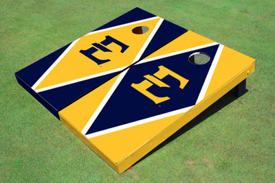 East Tennessee State University E Alternating Diamond Cornhole Boards East Tennessee State University E Alternating Diamond Cornhole Boards