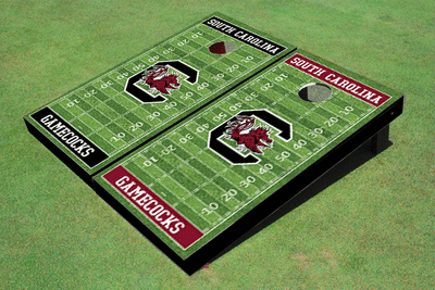 University Of South Carolina Alternating Football Field Custom Cornhole Boards University Of South Carolina Alternating Football Field Custom Cornhole Boards