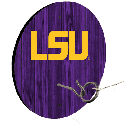 Louisiana State University Purple Ring Toss Lawn Game Louisiana State University Purple Ring Toss Lawn Game