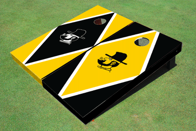 Appalachian State University "Yosef" Alternating Diamond Cornhole Boards
