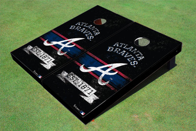 Atlanta Braves A EST Cornhole Boards
