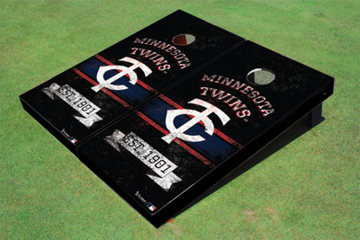 Minnesota Twins TC EST Cornhole Boards