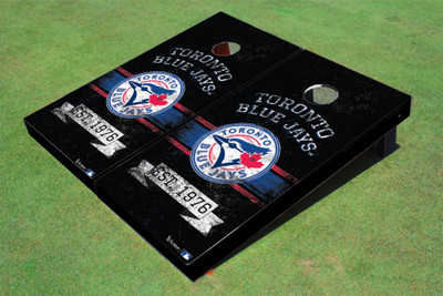 Toronto Blue Jays Circle EST Cornhole Boards
