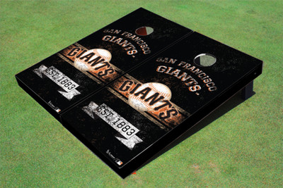 San Francisco Giants Ball EST Cornhole Boards
