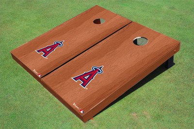 Los Angeles Angels A Solid Rosewood Cornhole Boards Los Angeles Angels A Solid Rosewood Cornhole Boards