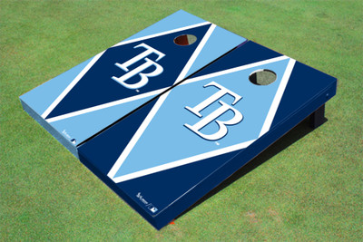 Tampa Bay Rays TB Alternating Diamond Cornhole Boards