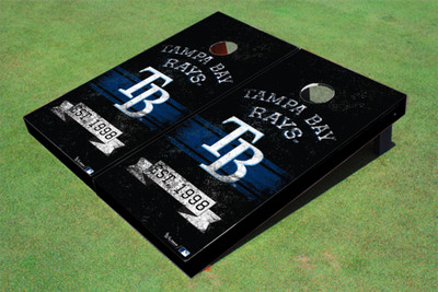 Tampa Bay Rays TB EST Cornhole Boards
