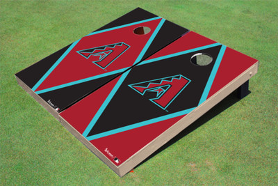 Arizona Diamondbacks A Alternating Diamond Cornhole Boards