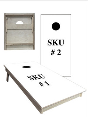 House Divided - ACL Pro Comp Custom Cornhole Board - Full Graphic Set House Divided - ACL Pro Comp Custom Cornhole Board - Full Graphic Set