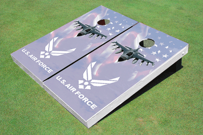 F-16 Air Force Custom Cornhole Board F-16 Air Force Custom Cornhole Board