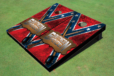 Southern Pride Custom Cornhole Board Southern Pride Custom Cornhole Board