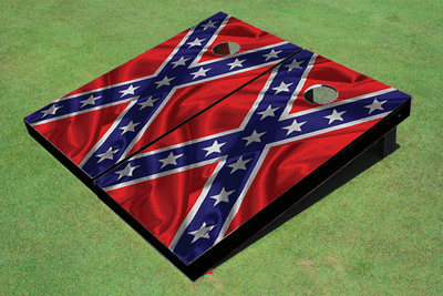 Waving Confederate Flag Cornhole Board Waving Confederate Flag Cornhole Board