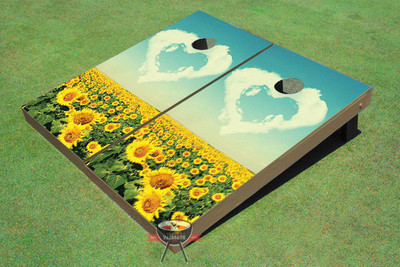 Field Of Love Custom Cornhole Board Field Of Love Custom Cornhole Board