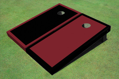 Black And Maroon Alternating Border Set - Pt-1087 Black And Maroon Alternating Border Set - Pt-1087