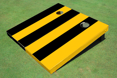 Yellow And Black Alternating No Stripe Long Stripe Set Yellow And Black Alternating No Stripe Long Stripe Set