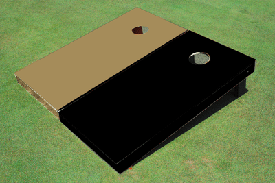 Dark Gold And Black Alternating Solid Set Dark Gold And Black Alternating Solid Set