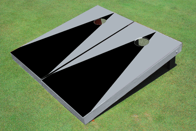 Black And Gray Matching No Stripe Triangle Set Black And Gray Matching No Stripe Triangle Set