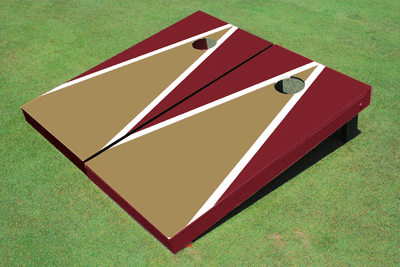 Dark Gold And Maroon Matching Triangle Set Dark Gold And Maroon Matching Triangle Set