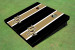 University Of Central Florida Gold And Black Matching Long Stripe Cornhole Boards