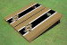 University Of Central Florida Black And Gold Matching Long Stripe Cornhole Boards
