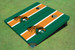 Florida Agricultural & Mechanical University Orange And Green Matching Long Stripe Cornhole Boards