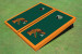 Florida Agricultural & Mechanical University Green Matching Border Cornhole Boards