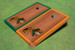 Florida Agricultural & Mechanical University Rosewood Alternating Border Cornhole Boards