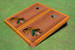 Florida Agricultural & Mechanical University Orange Rosewood Matching Borders Cornhole Boards