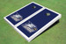 Georgia Southern University Head Logo White Matching Border Cornhole Boards