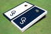 Georgia Southern University "GS" Alternating Border Custom Cornhole Board