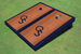 Georgia Southern University "GS" Blue Rosewood Matching Borders Custom Cornhole Board