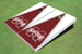 Mississippi State University "M" Maroon And White Matching Triangle Cornhole Boards