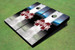 Mississippi State University "M" Field Long Strip Matching White Themed Cornhole Boards